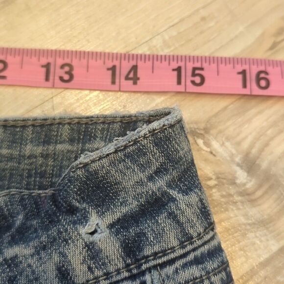 I&M Jeans Women's Size 9 Cotton Stretch Denim Faded Straight‎ Leg - Picture 6 of 12